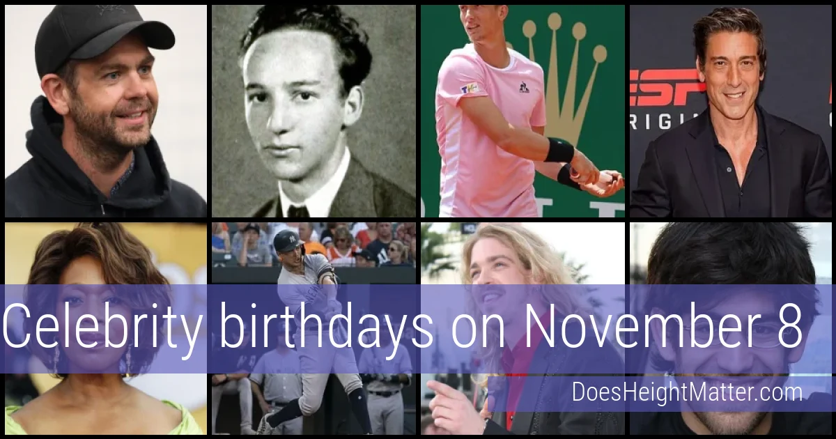 People born on November 8