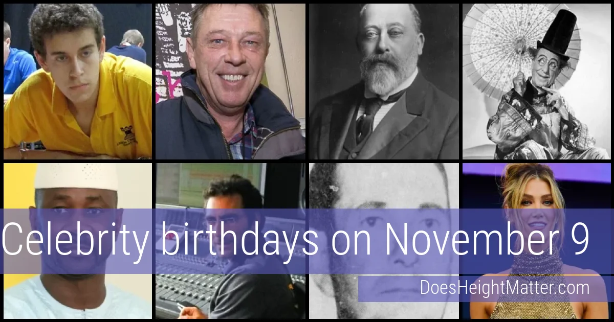 People born on November 9