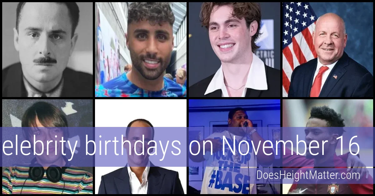 People born on November 16