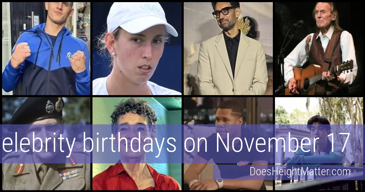 People born on November 17