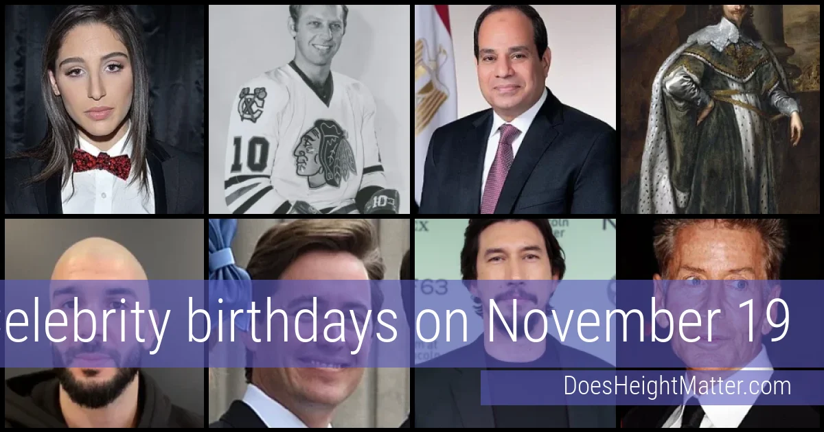 People born on November 19