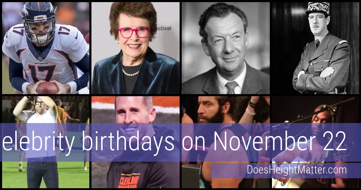 People born on November 22