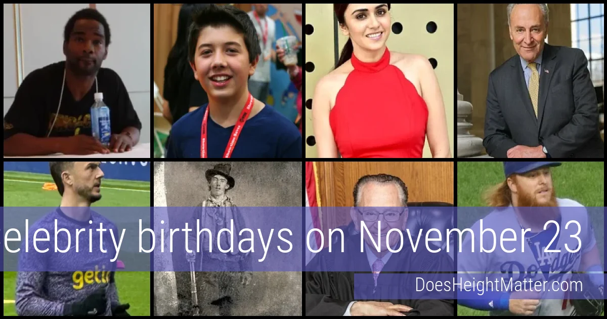 People born on November 23