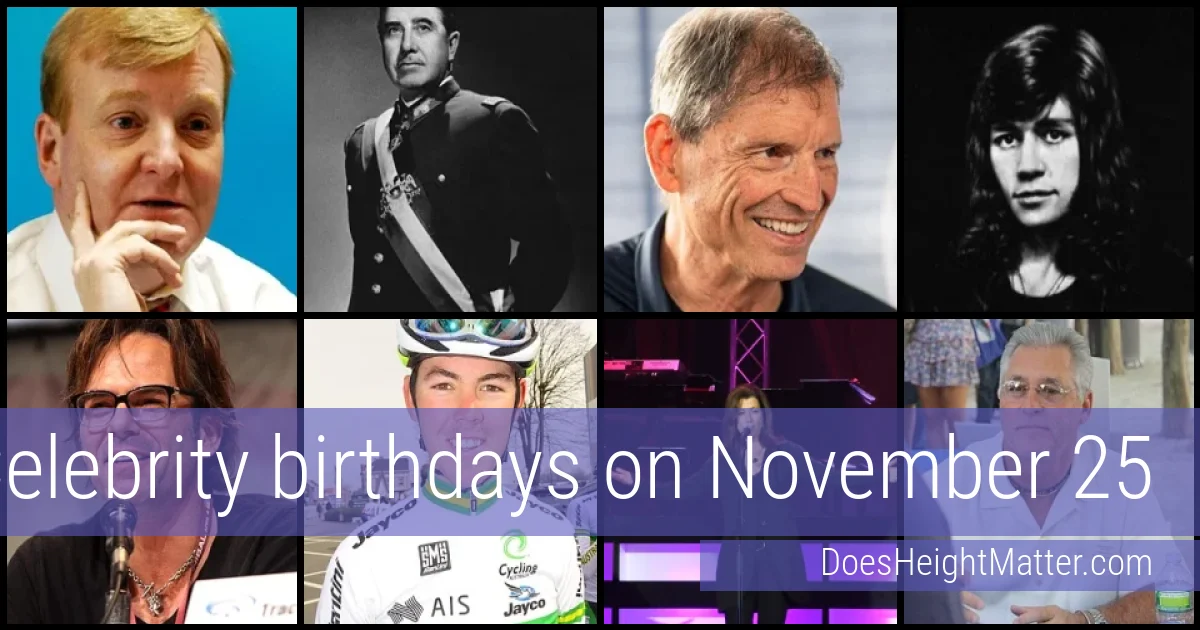 People born on November 25
