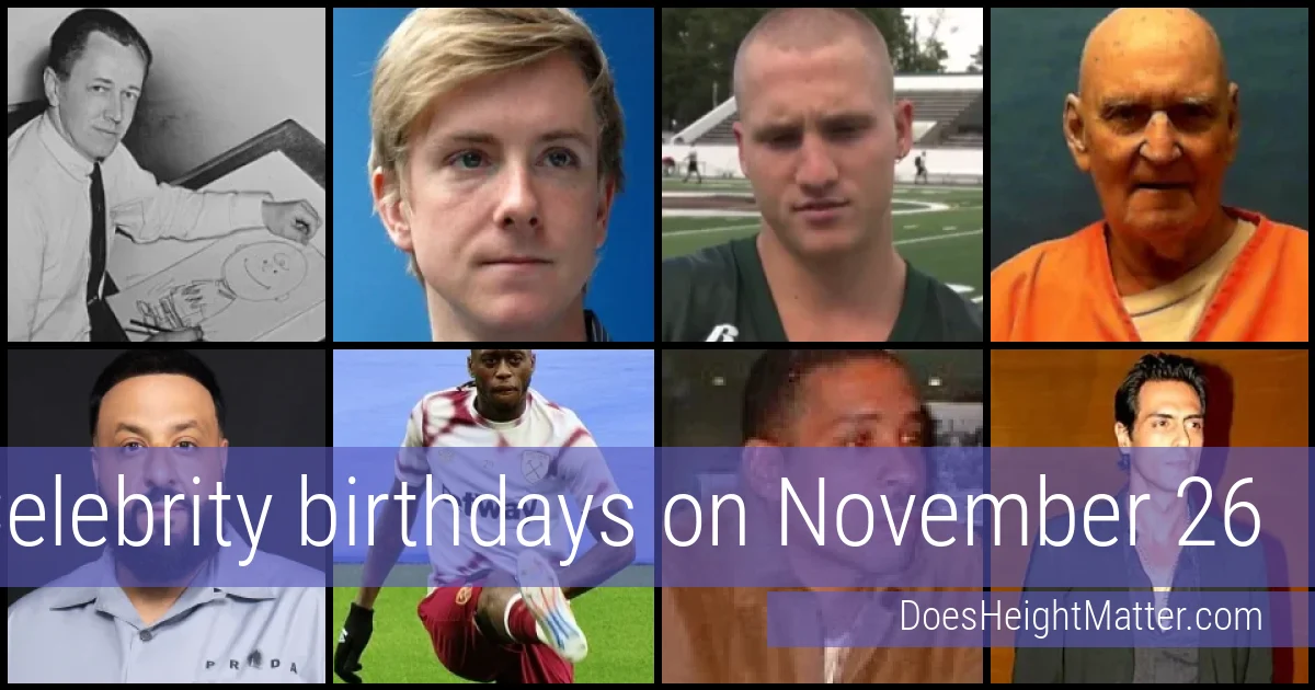 People born on November 26