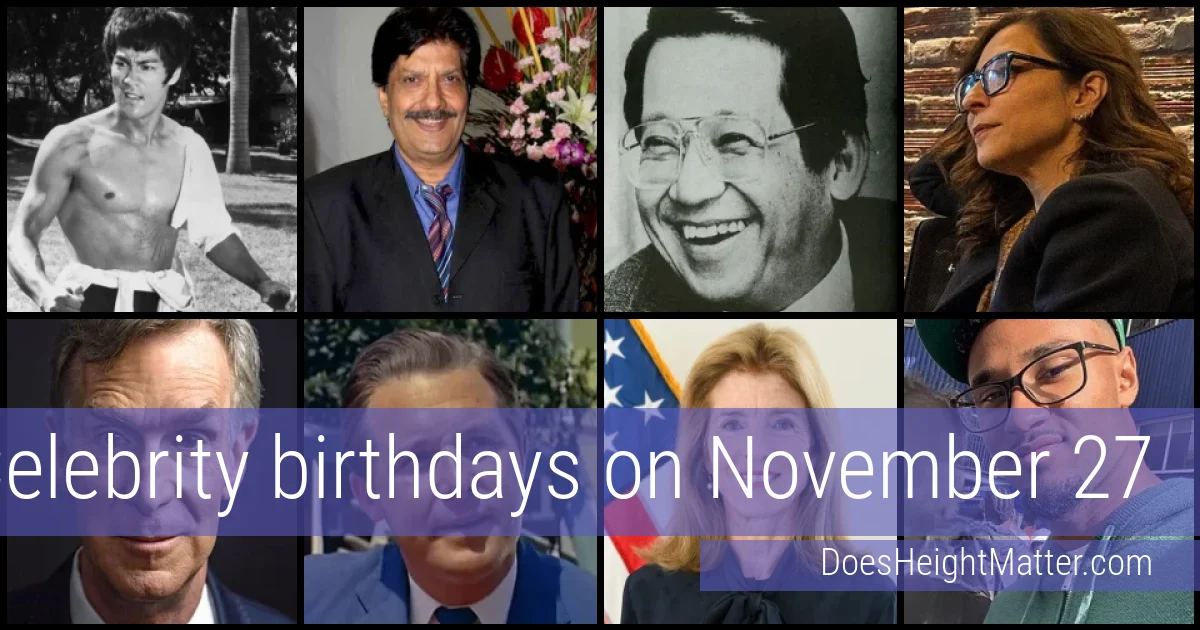 People born on November 27
