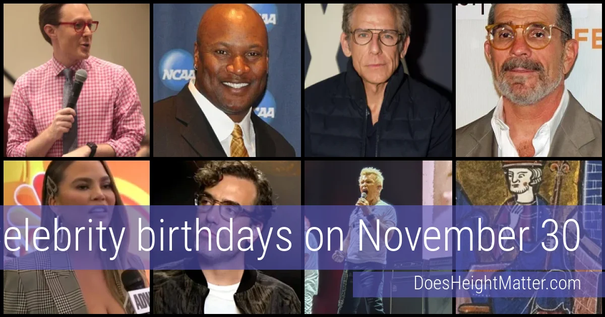 People born on November 30