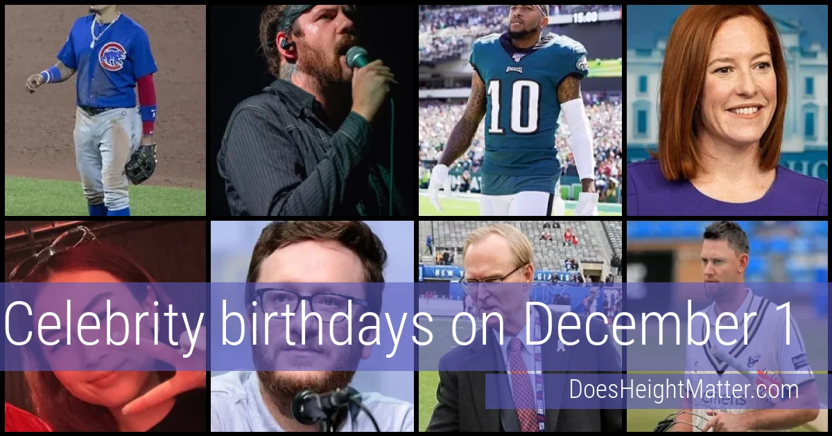 People born on December 1