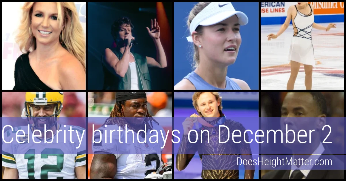People born on December 2