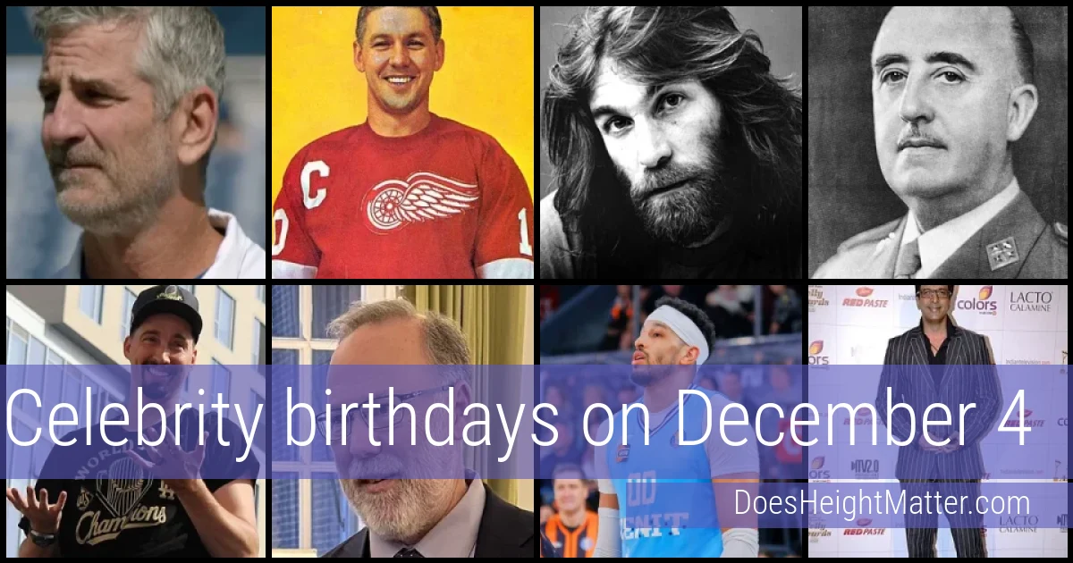 People born on December 4
