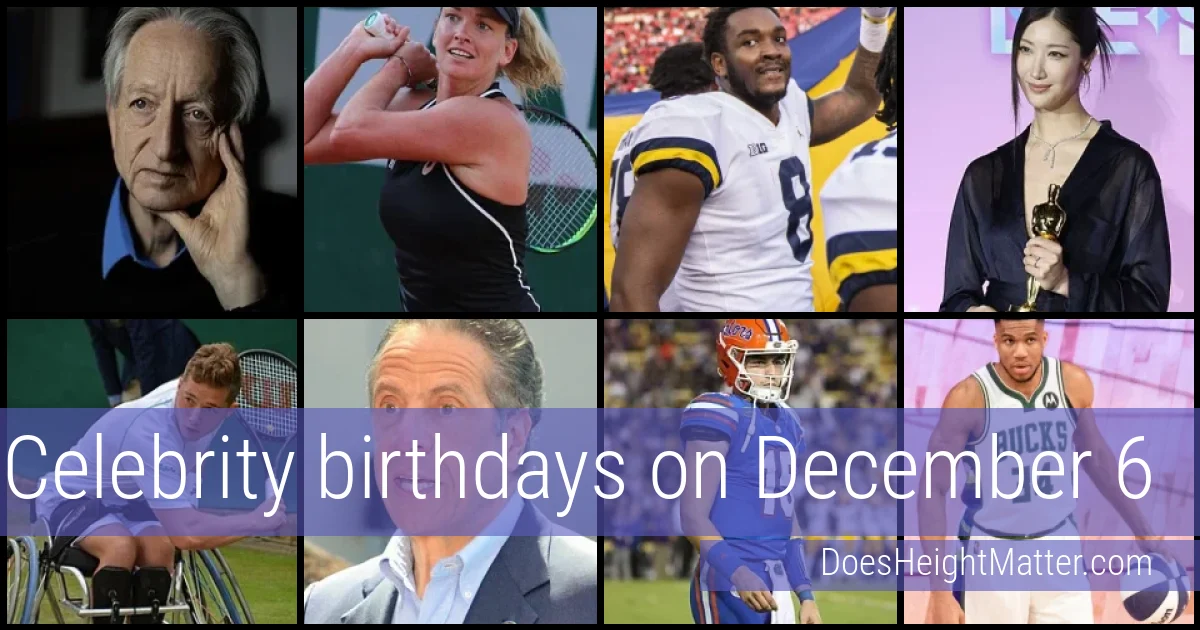 People born on December 6