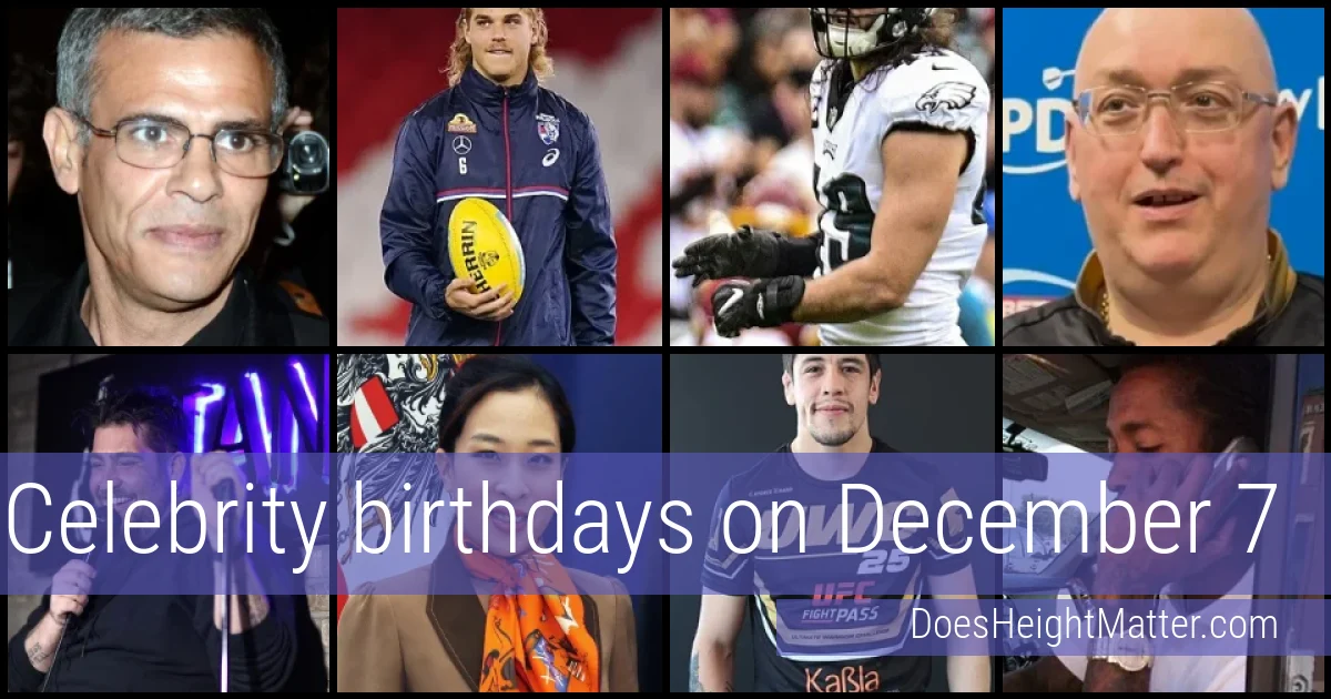 People born on December 7