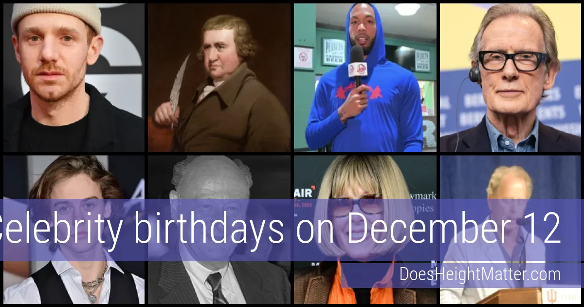 People born on December 12