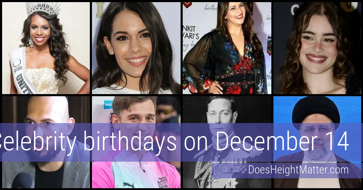 People born on December 14