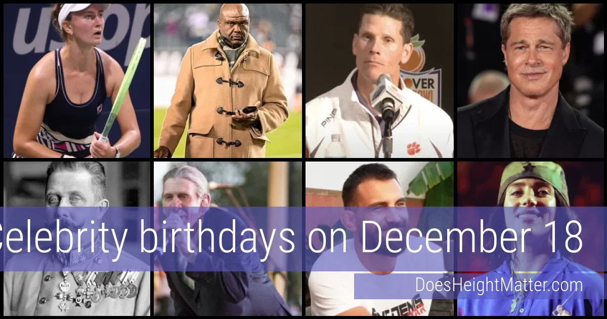 People born on December 18