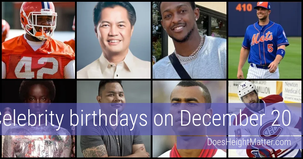 People born on December 20
