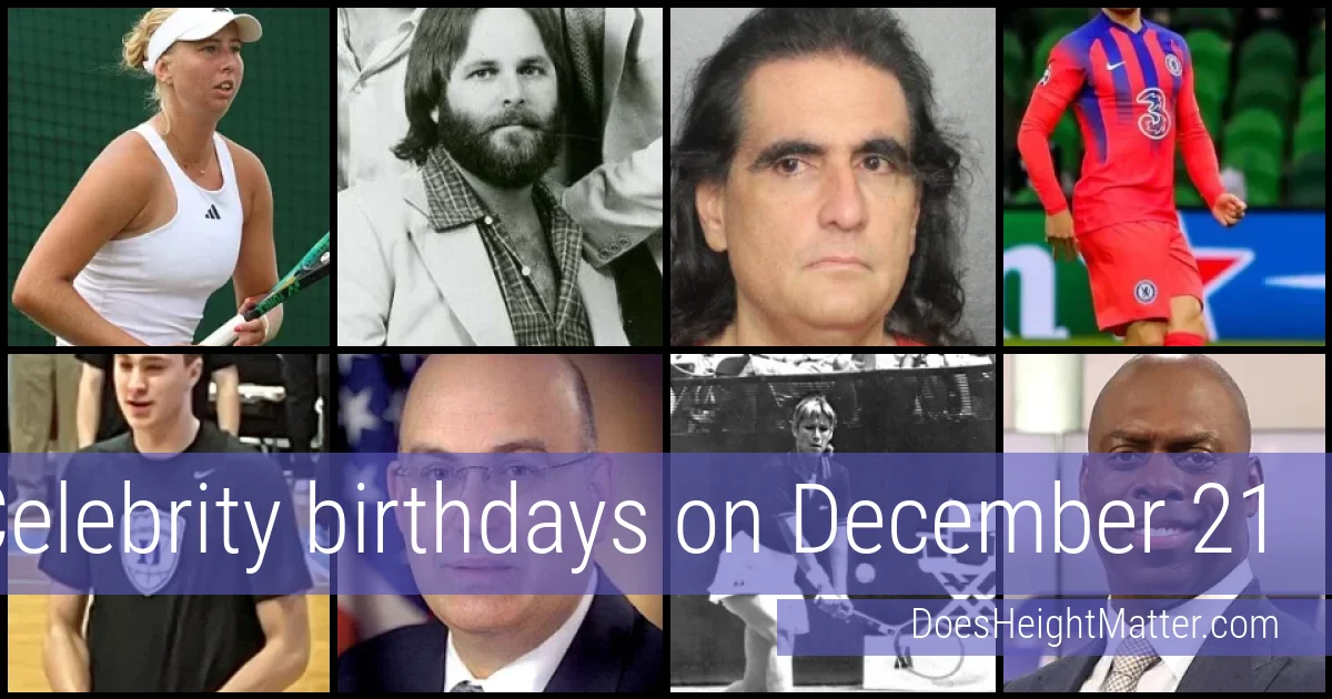 People born on December 21