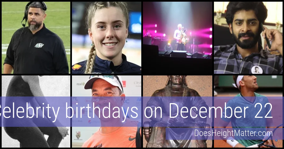 People born on December 22