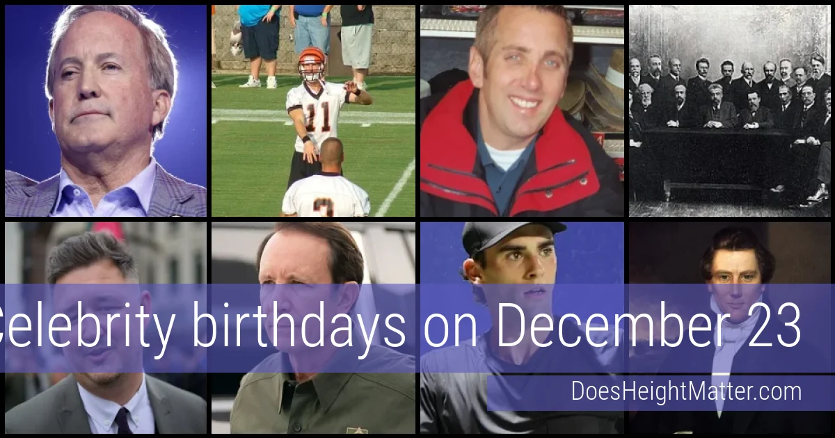 People born on December 23