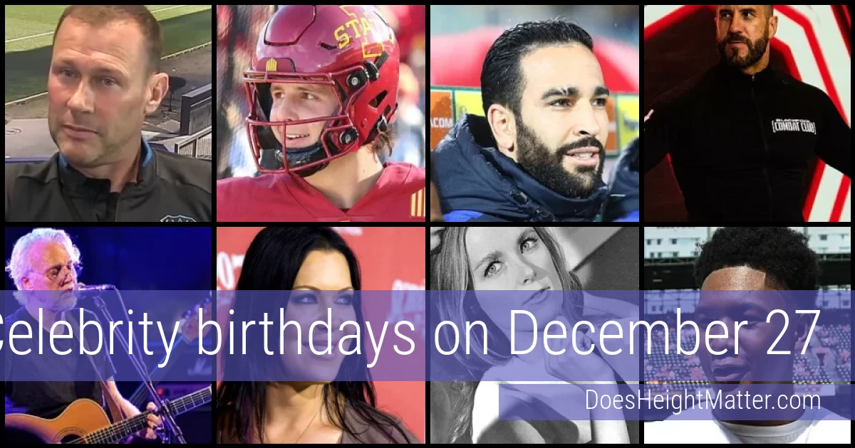 People born on December 27