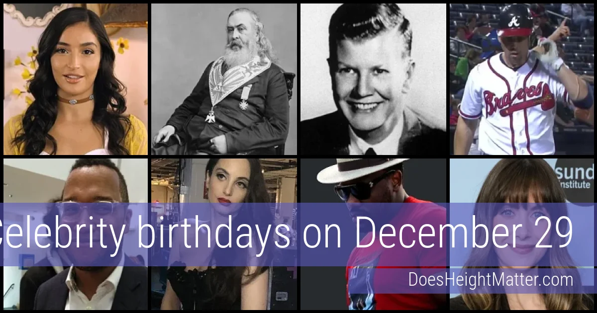 People born on December 29