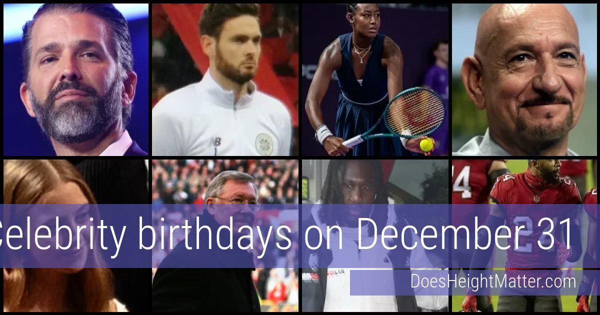 People born on December 31
