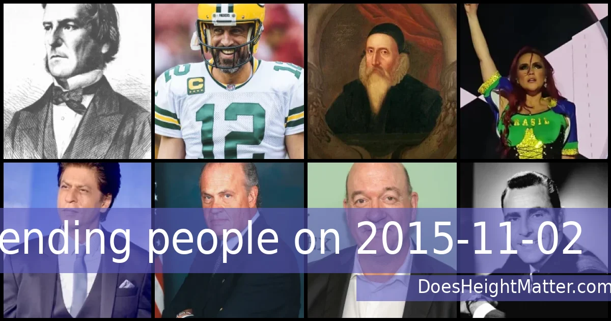 Trending people on 2015-11-02