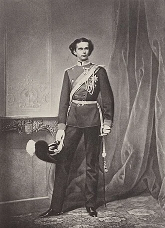 Ludwig II of Bavaria height profile photo