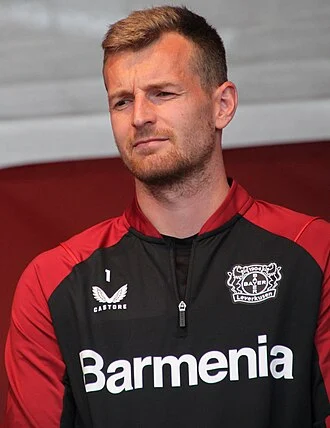 Lukas Hradecky height profile photo