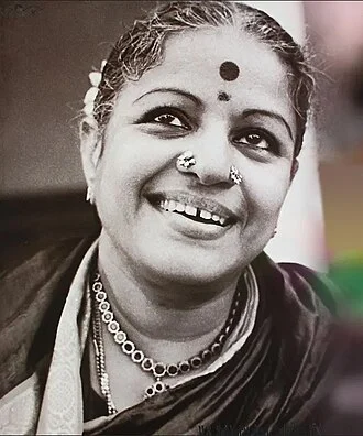 M. S. Subbulakshmi height profile photo
