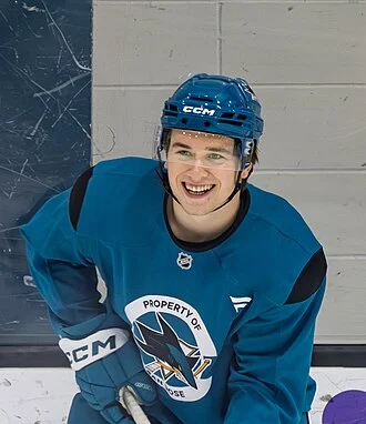 Macklin Celebrini height profile photo