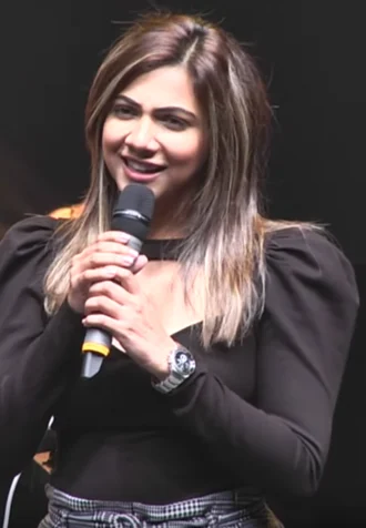 Madonna Sebastian height profile photo