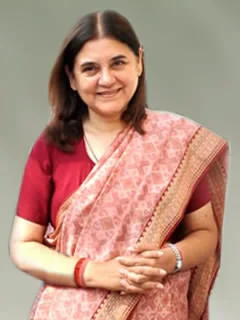 Maneka Gandhi height profile photo