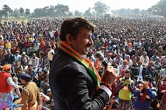 Manoj Tiwari (Delhi politician) height profile photo