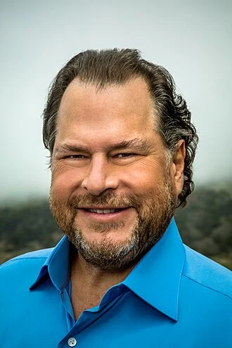 Marc Benioff height profile photo