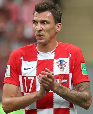 Mario Mandžukić height profile photo