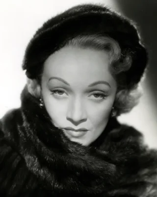 Marlene Dietrich height profile photo