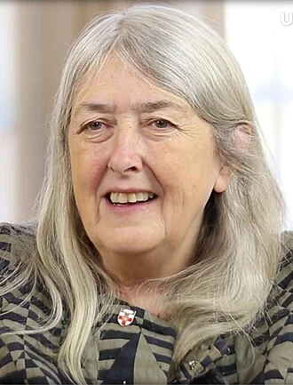 Mary Beard height profile photo