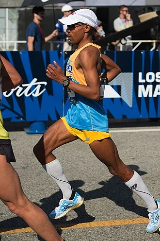 Meb Keflezighi height profile photo
