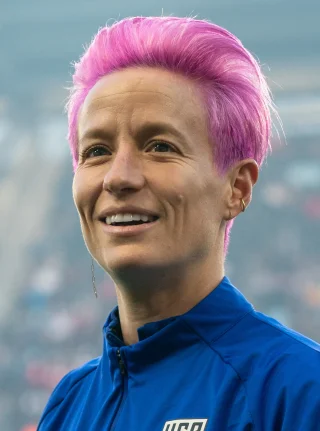 Megan Rapinoe height profile photo