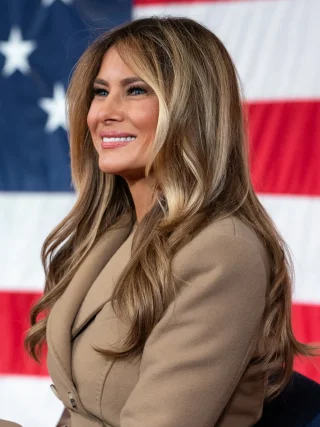 Melania Trump height profile photo