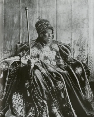 Menelik II height profile photo