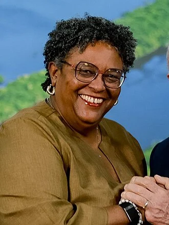 Mia Mottley height profile photo