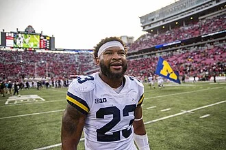 Michael Barrett (American football) height profile photo