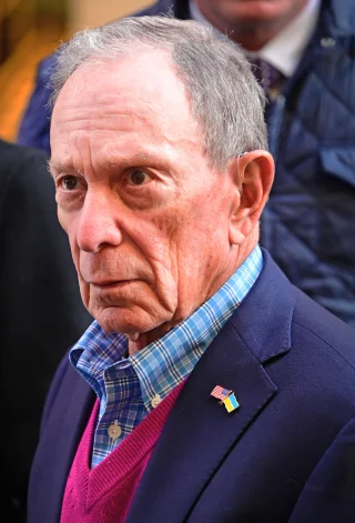 Michael Bloomberg height profile photo