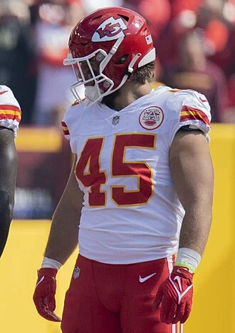 Michael Burton (American football) height profile photo