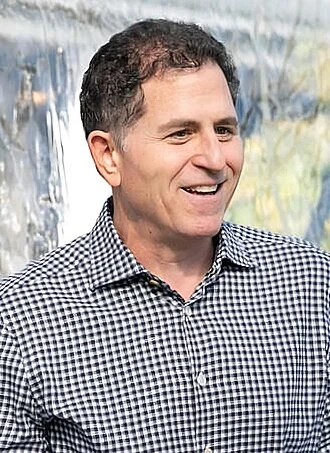 Michael Dell height profile photo