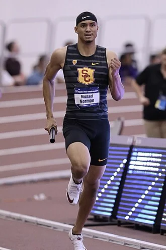 Michael Norman (sprinter) height profile photo