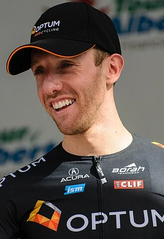 Michael Woods (cyclist) height profile photo