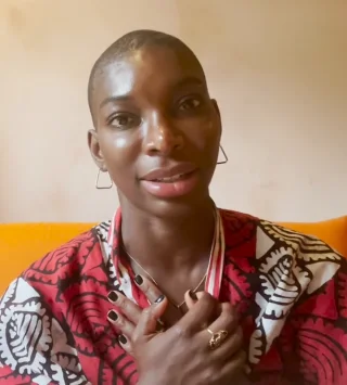 Michaela Coel height profile photo